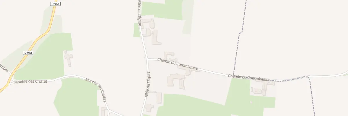 Plan du 45 Che du Commissaire à Bey
