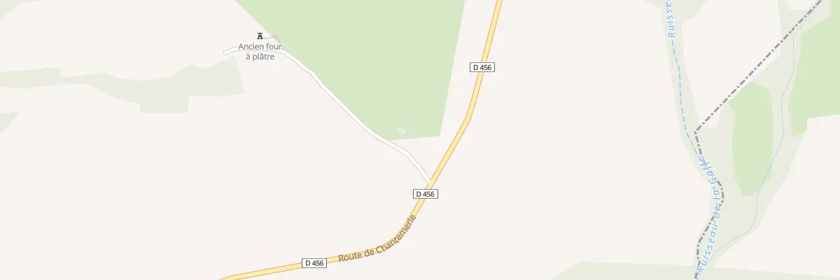 Plan du 2150 Rte de Chantemerle à Réauville