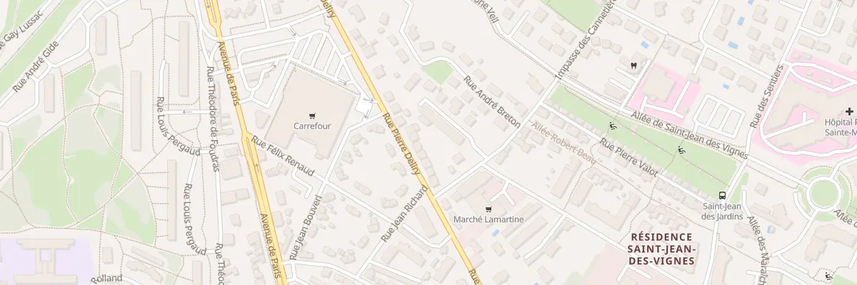 Plan du 116 Rue Pierre Deliry à Chalon-sur-Saône