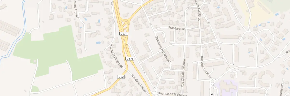 Plan du 17 Imp des Rosiers à Châteaurenard