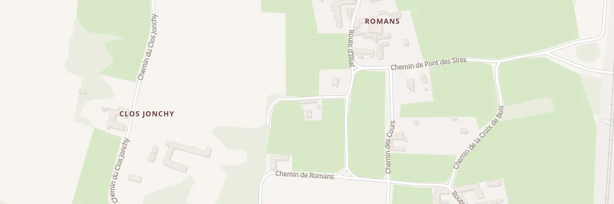 Plan du 47 Che du Minguet à Garnerans