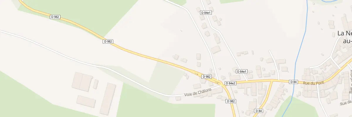 Plan du 5233 Rte de Vouziers à La Neuville-au-Pont