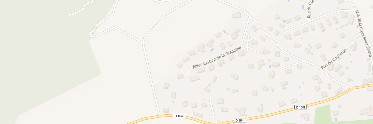 Plan du 18 All du Haut de la Grappine à Fleurey-sur-Ouche