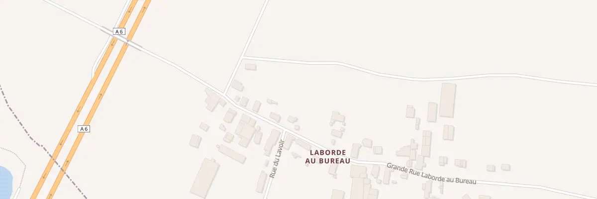 Plan du 9 Gr Gde Rue Laborde au Bureau à Montagny-lès-Beaune