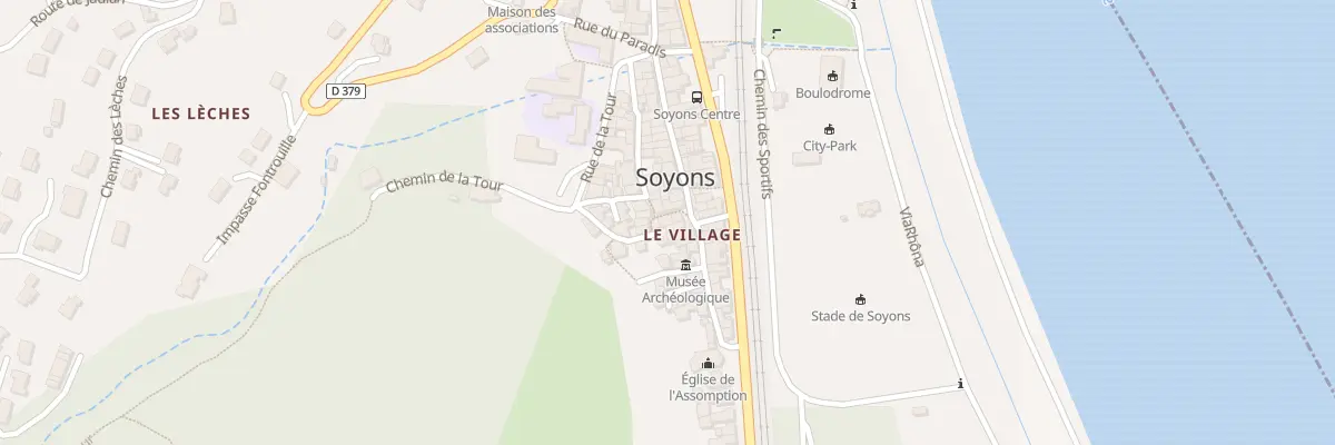 Plan du 18 Rue Pipet à Soyons