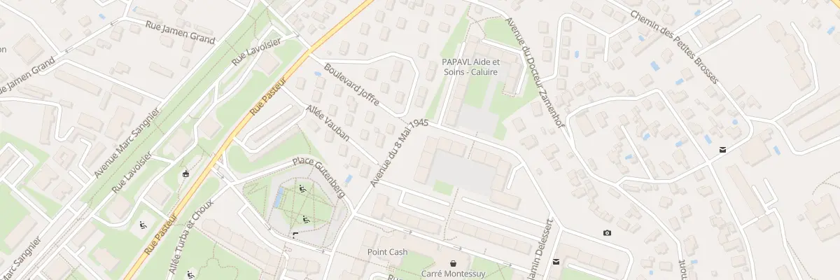 Plan du 501 Av du Huit Mai à Caluire-et-Cuire