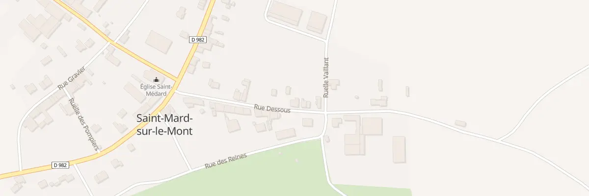 Plan du 9 Rue Dessous à Saint-Mard-sur-le-Mont