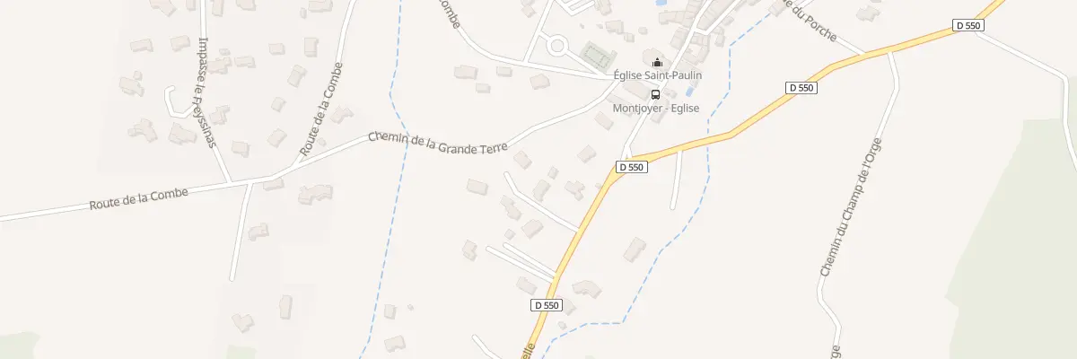 Plan du 44 Imp des Amandiers à Montjoyer