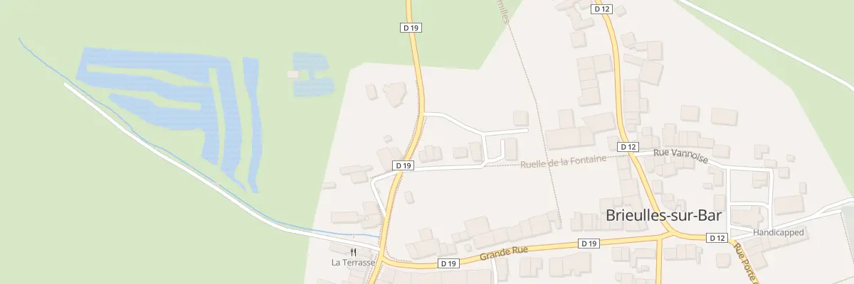 Plan du 3 Che de la Fontaine à Brieulles-sur-Bar