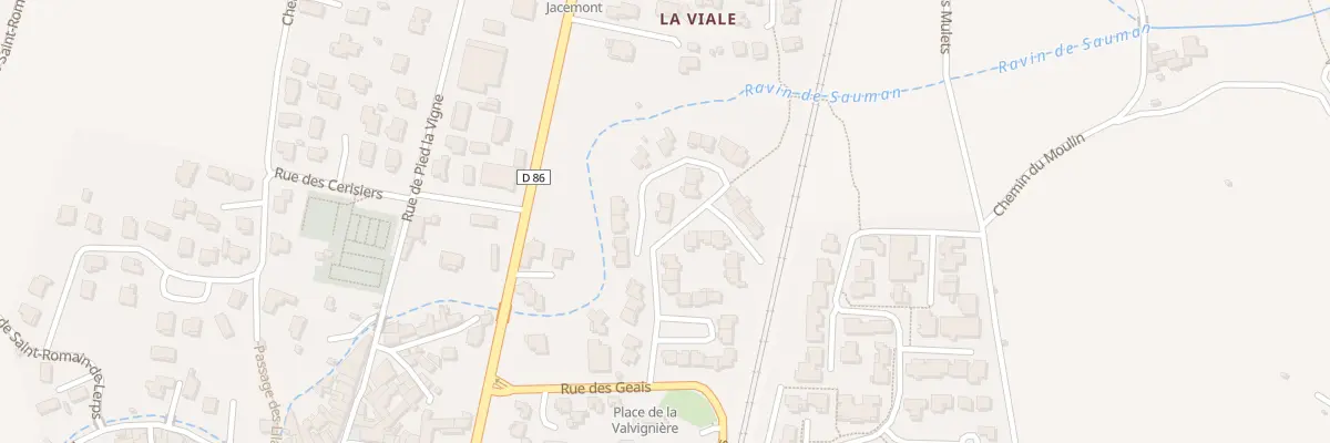 Plan du 38 Rue des Canaris à Cornas