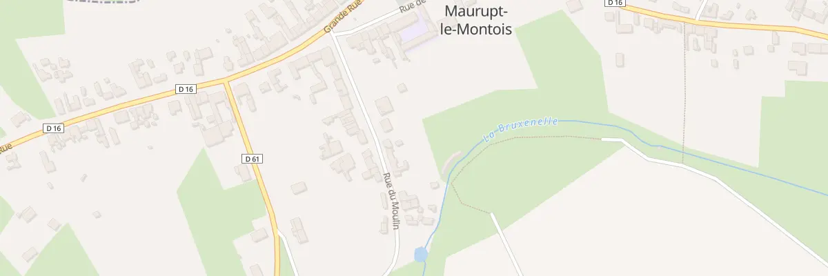 Plan du 9 Rue du Moulin à Maurupt-le-Montois