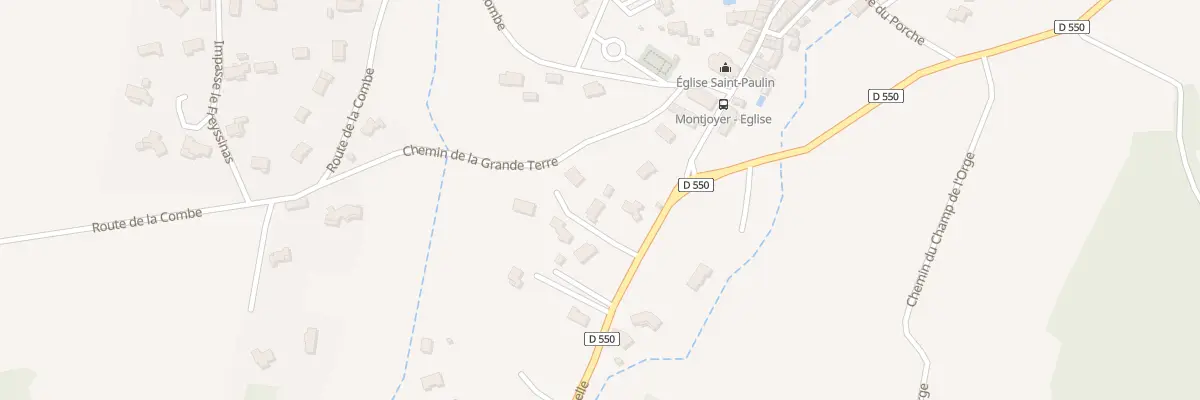 Plan du 44 Imp des Amandiers à Montjoyer