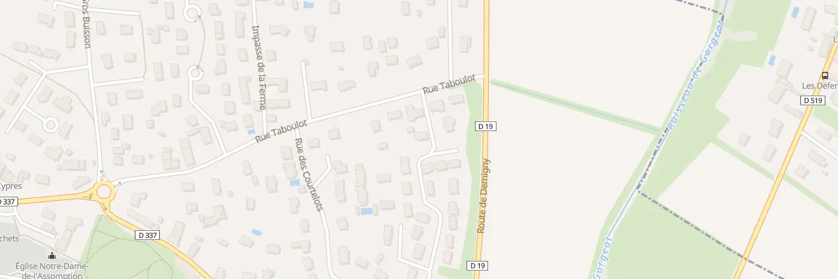 Plan du 31 Rue des Courtelots à Fragnes-La Loyère