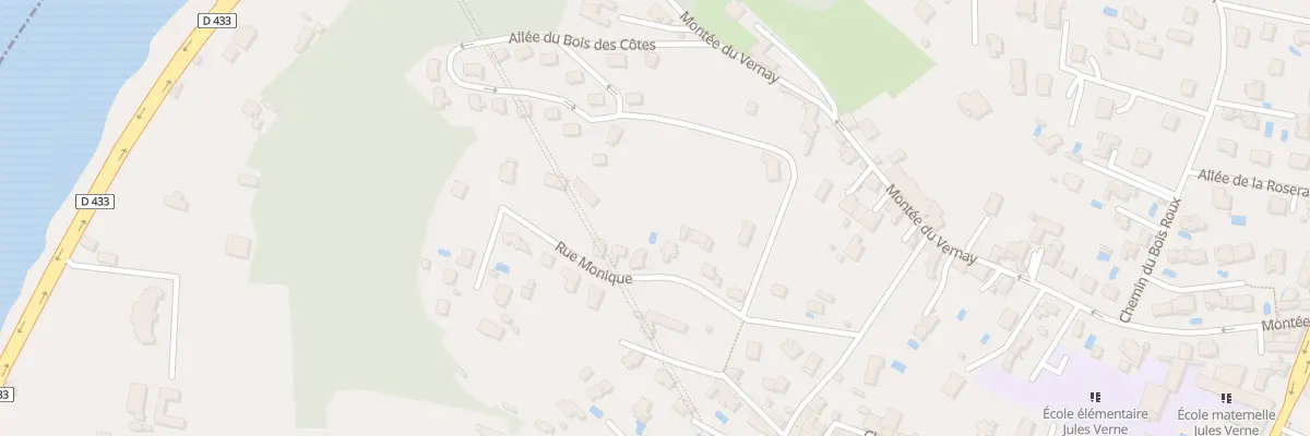 Plan du 14 Rue Monique à Caluire-et-Cuire