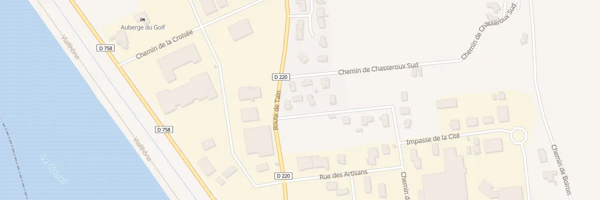 Plan du 730 Che de la Croix des Marais à La Roche-de-Glun