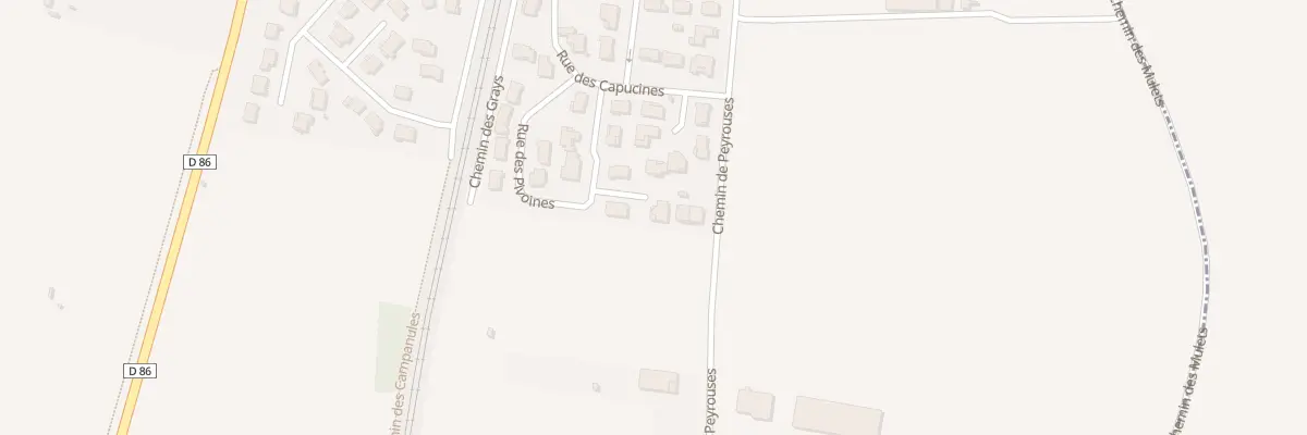 Plan du 12 Rue des Pivoines à Cornas