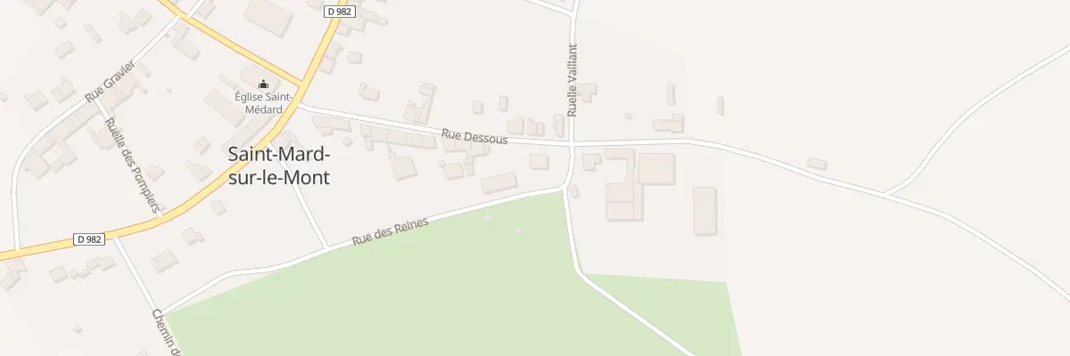 Plan du 24 Rue Dessous à Saint-Mard-sur-le-Mont