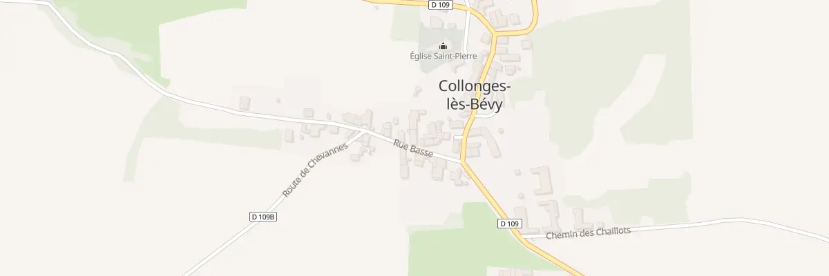 Plan du 16 Rue Basse à Collonges-lès-Bévy