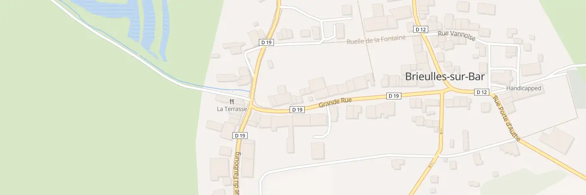 Plan du 26 Gr Grande Rue à Brieulles-sur-Bar