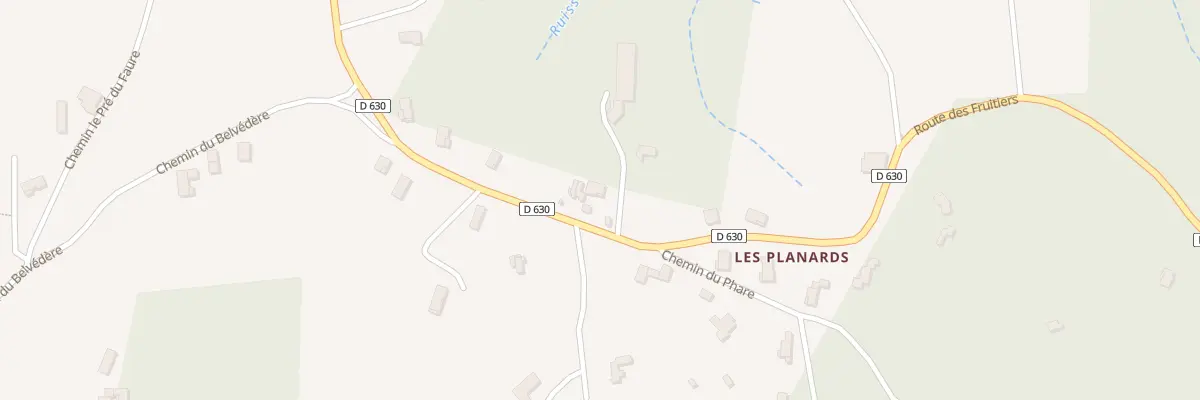 Plan du 5346 Bijoint et Les Planards à Érôme
