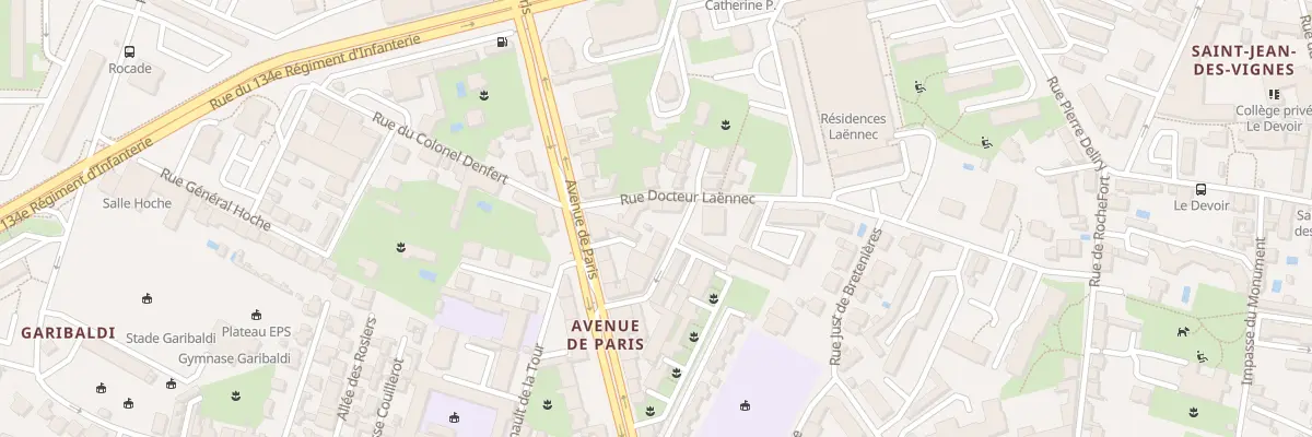 Plan du 39 Rue Docteur Laennec à Chalon-sur-Saône