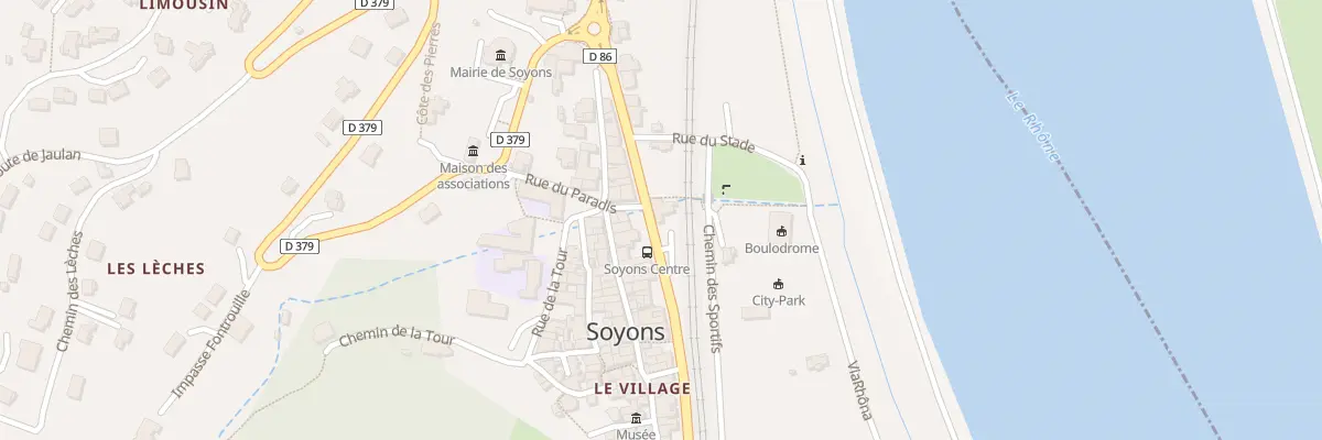 Plan du 5 Av Olivier de Serres à Soyons