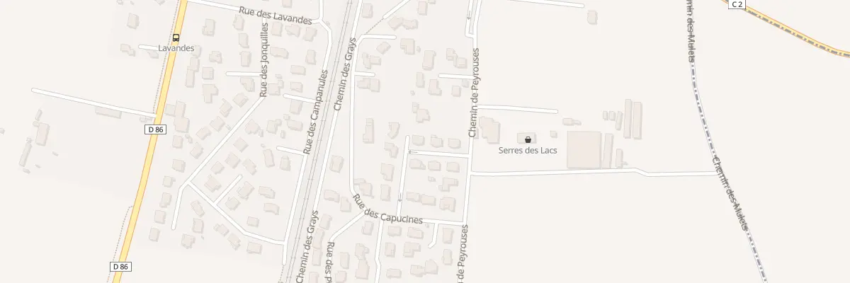 Plan du 8 Rue du Muguet à Cornas