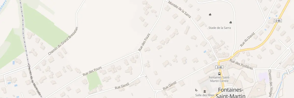 Plan du 905 Rue des Fours à Fontaines-Saint-Martin