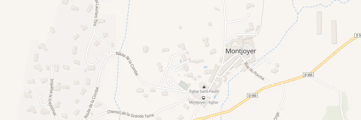 Plan du 83 Imp La Quinsoune à Montjoyer