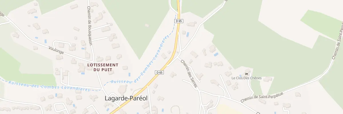 Plan du 5050 Le Puits à Lagarde-Paréol