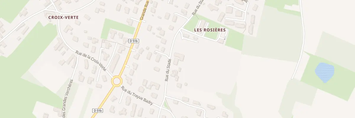 Plan du 1119 Rue du Stade à Grièges