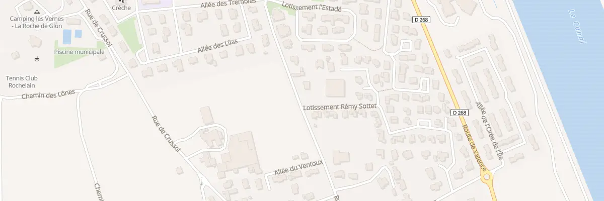Plan du 27 Lot Remy Sottet à La Roche-de-Glun