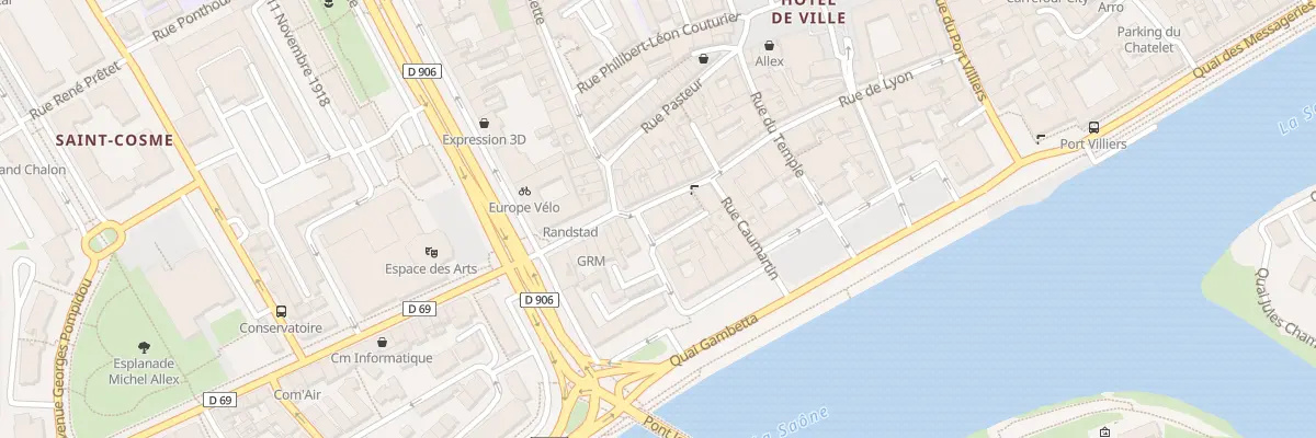 Plan du 43 Rue de Lyon à Chalon-sur-Saône