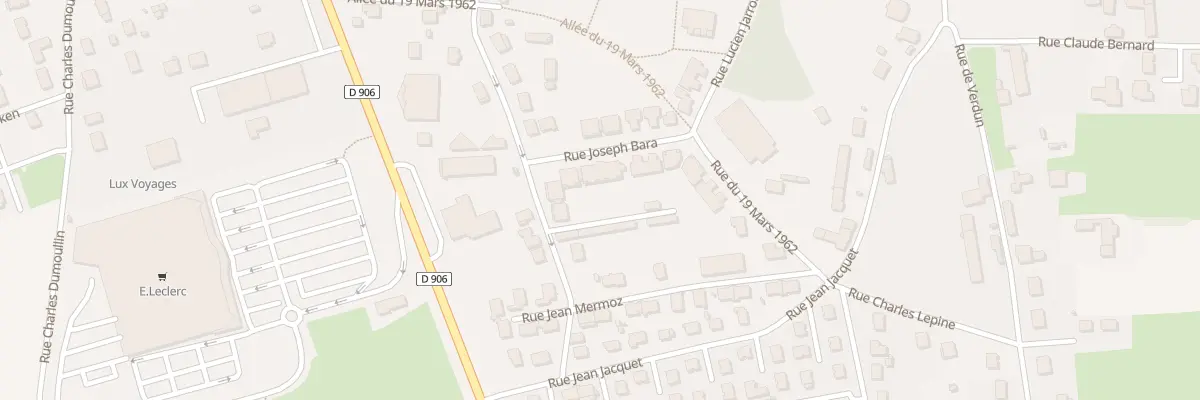Plan du 11 Rue Joseph Bara à Lux