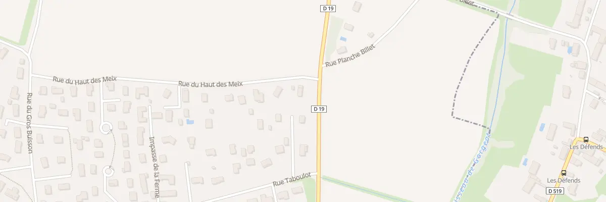Plan du 2C Rue Taboulot à Fragnes-La Loyère