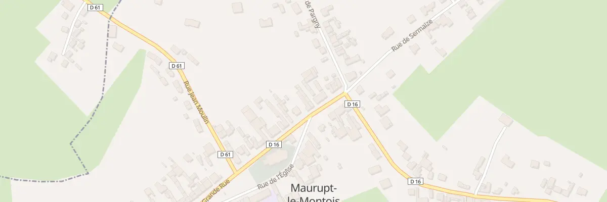 Plan du 41 Rue du General Leclerc à Maurupt-le-Montois