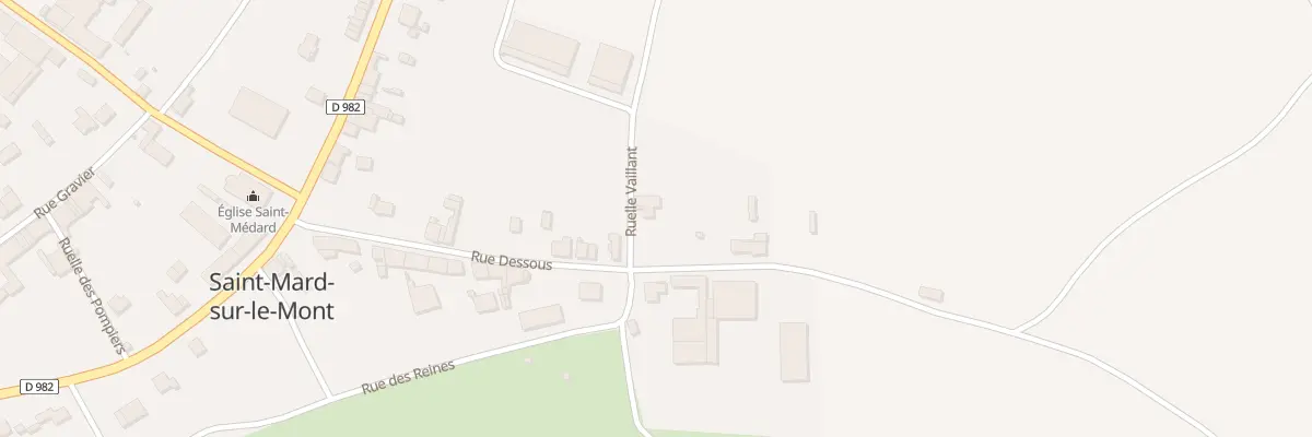 Plan du 15 Rue Dessous à Saint-Mard-sur-le-Mont