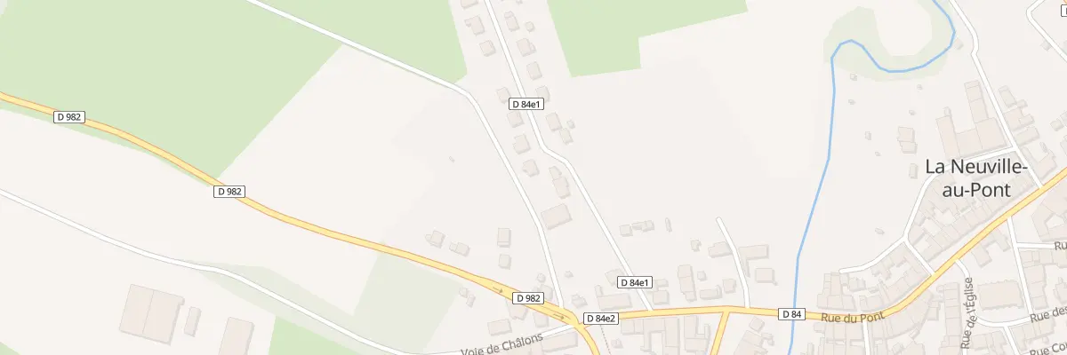 Plan du 5280 Rue de la Gare à La Neuville-au-Pont