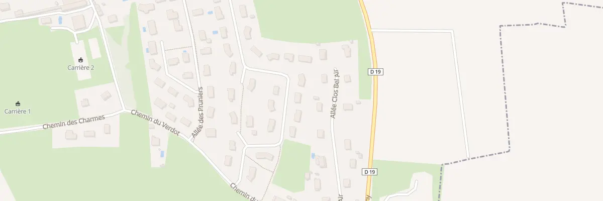 Plan du 12 All des Courtils à Lessard-le-National