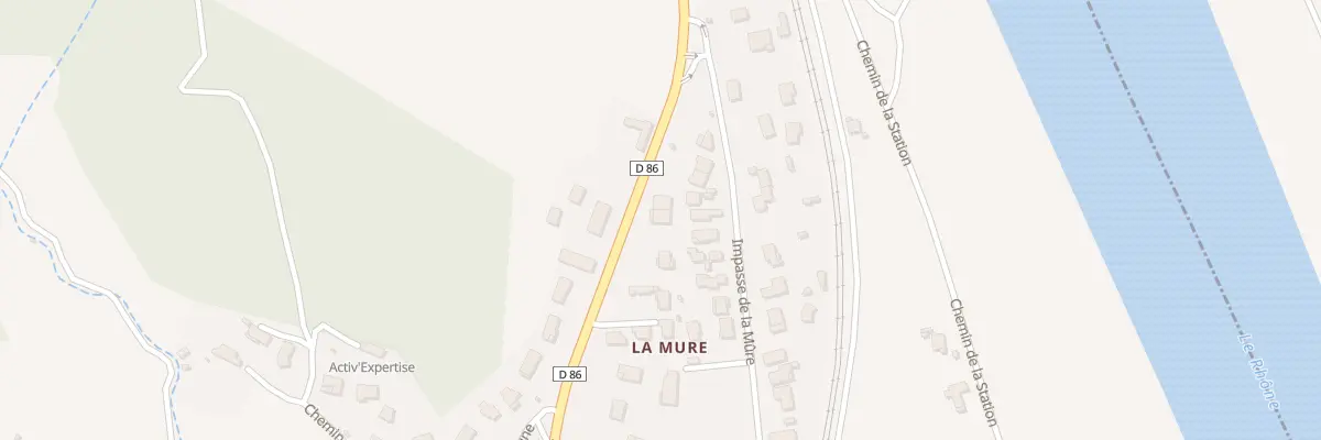 Plan du 212 Av du Colonel Rousset à Cornas