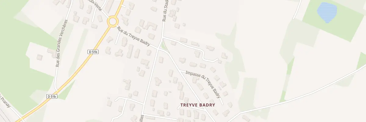 Plan du 11 Imp du Treyve Badry à Grièges