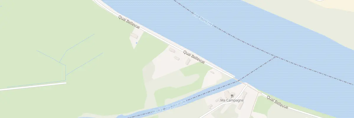Plan du 52 Quai Bellevue à Saint-Rémy