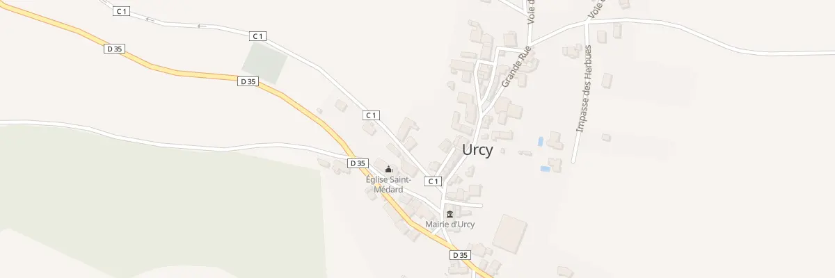 Plan du 4 Chem de Larier à Urcy