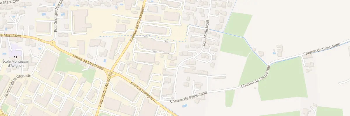 Plan du 93 Rue Marie Noel Mft à Avignon