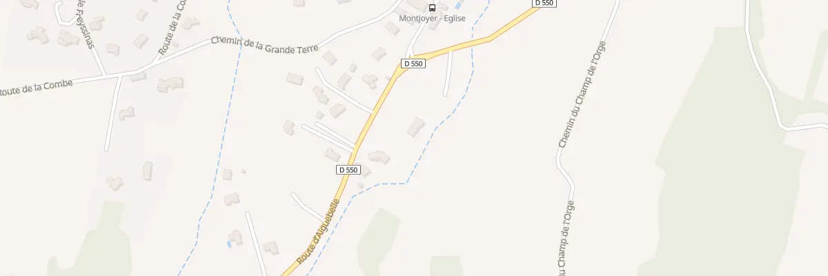 Plan du 46 Che des Coastes à Montjoyer
