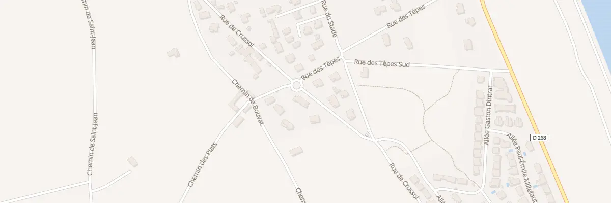 Plan du 60 Rue de Crussol à La Roche-de-Glun