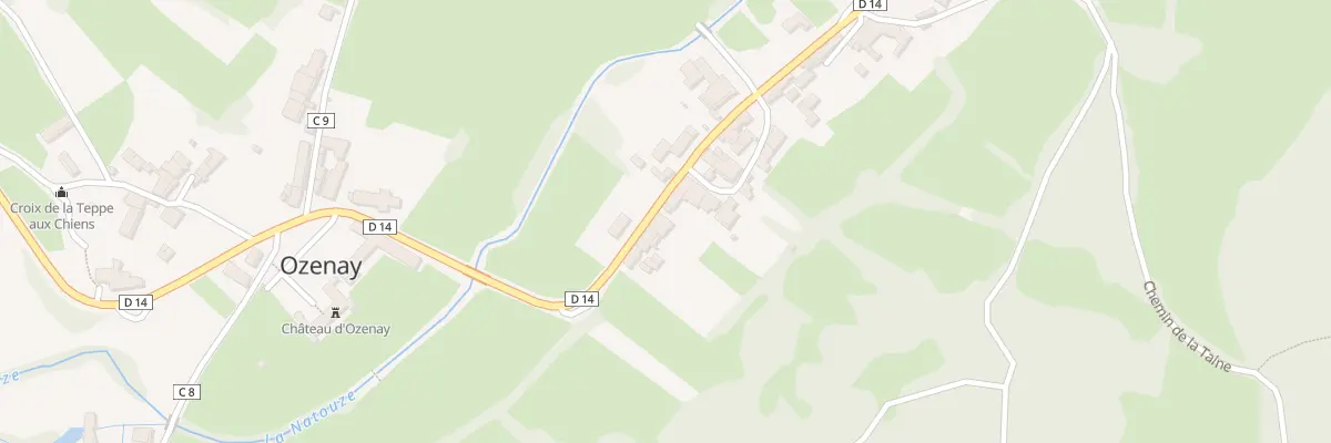 Plan du 5034 Le Bourg à Ozenay