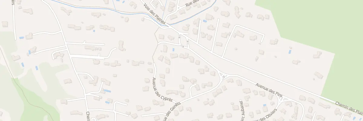 Plan du 5099 Av des Pins à Eyragues