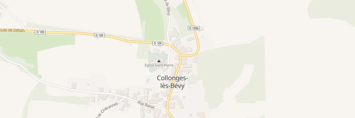 Plan du 19 Rue Haute à Collonges-lès-Bévy