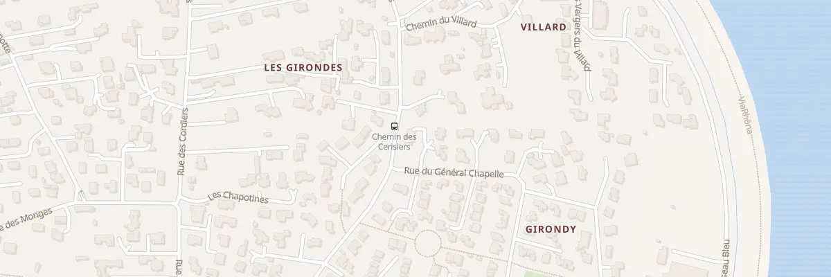 Plan du 1 Rue du General Chapelle à Tournon-sur-Rhône